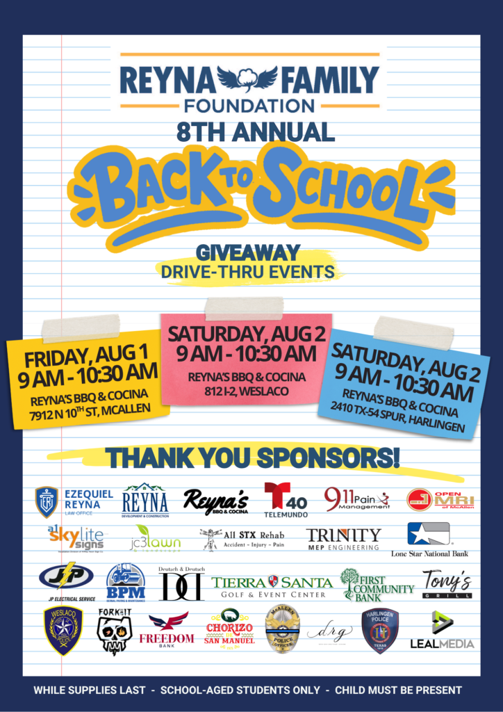 Reyna family foundation 8th annual_rio grande valley community Reyna family foundation 8th annual_rio grande valley community